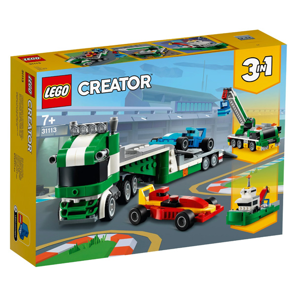Конструктор lego creator 31113 транспортировщик гоночных автомобилей. Смотреть фото Конструктор lego creator 31113 транспортировщик гоночных автомобилей. Смотреть картинку Конструктор lego creator 31113 транспортировщик гоночных автомобилей. Картинка про Конструктор lego creator 31113 транспортировщик гоночных автомобилей. Фото Конструктор lego creator 31113 транспортировщик гоночных автомобилей