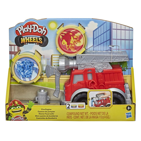 Play doh пожарная машина f0649