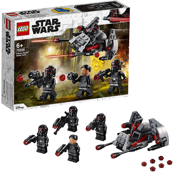 LEGO Star Wars 75226 Конструктор ЛЕГО Звездные Войны Боевой набор отряда Инферно