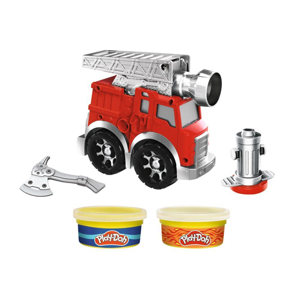 Play doh пожарная машина f0649