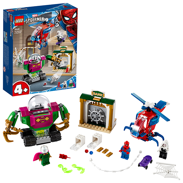 LEGO Super Heroes 76149 Конструктор ЛЕГО Супер Герои Угрозы Мистерио lego lego super heroes 76054 лего супер герои бэтмен жатва страха