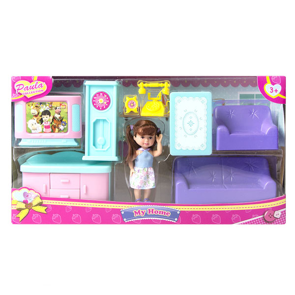 Paula MC23110b Игровой набор "Мой дом" гостиная