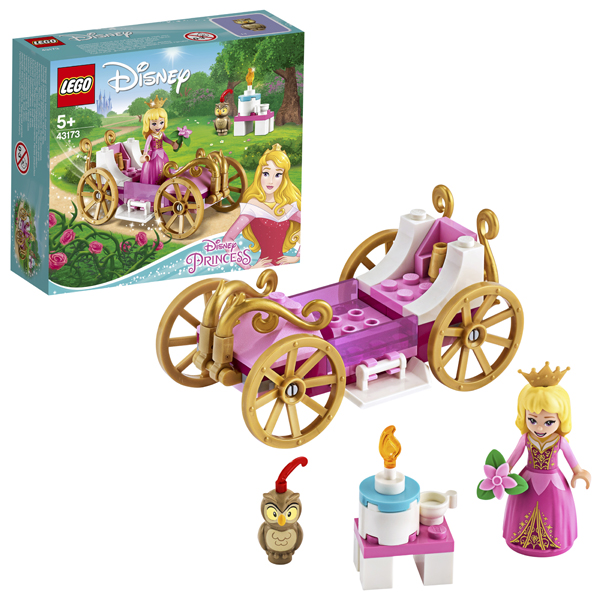 LEGO Disney Princess 43173 Конструктор ЛЕГО Принцессы Дисней Королевская карета Авроры