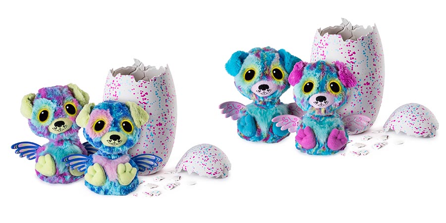 Hatchimals 19110-PUP Хетчималс сюрприз - близнецы интерактивные питомцы, вылупляющиеся из яйца