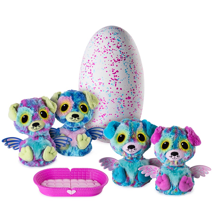 Hatchimals 19110-PUP Хетчималс сюрприз - близнецы интерактивные питомцы, вылупляющиеся из яйца